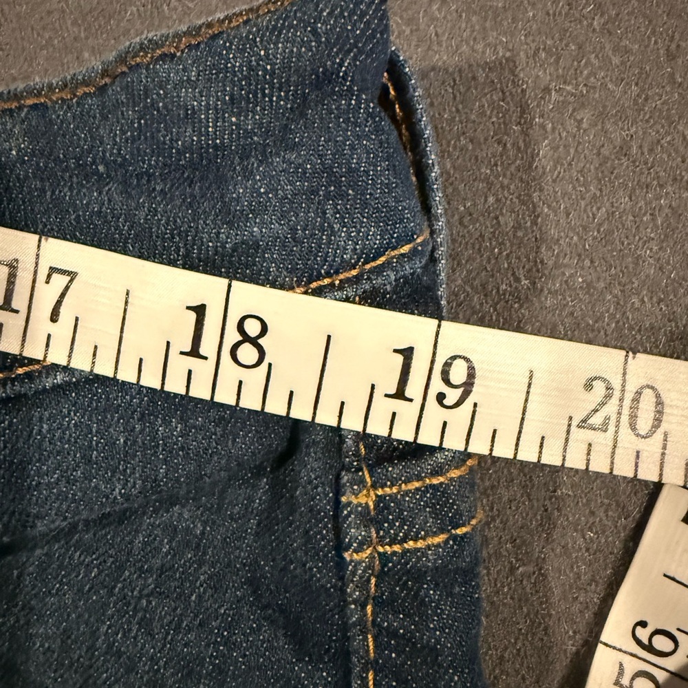 Levi Strauss & Co Men’s Jeans W38 L25 Hemmed Dark Wash Denim - Picture 8 of 10